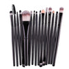 15Pcs Cosmetic Makeup Brush