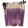 15Pcs Cosmetic Makeup Brush